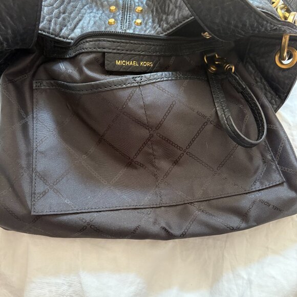 Michael Kors Uptown Astor LEGACY Bag Shoulder Leather Tote Large - Picture 9 of 12